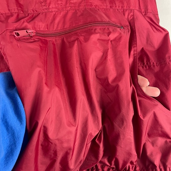 Columbus State University men’s Windbreaker Red Size S Runs BIG - Picture 4 of 8